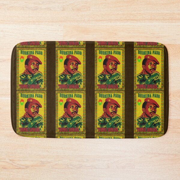 Item preview, Vintage postage stamp of Thomas Sankara | Burkina Faso Pan-African Revolutionary retro stamp designed and sold by Youngkev-arts.