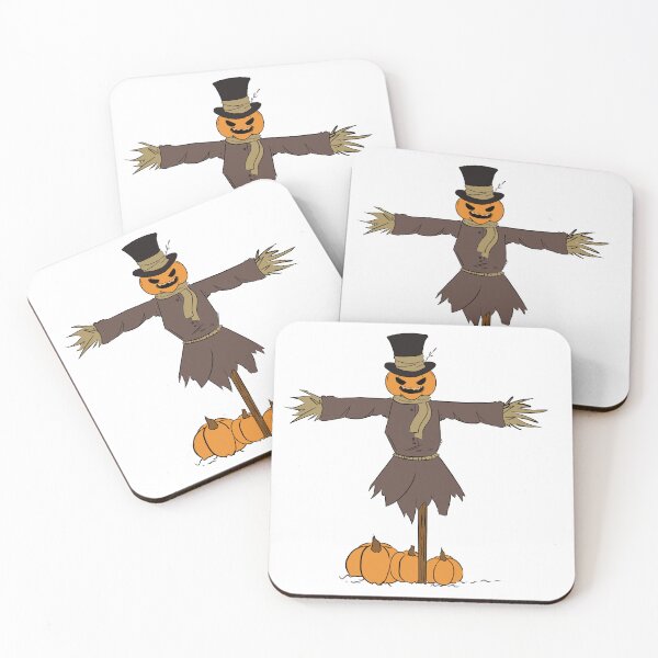 Item preview, Halloween Spooky Pumpkin Scarecrow Illustration  designed and sold by Halo Design.