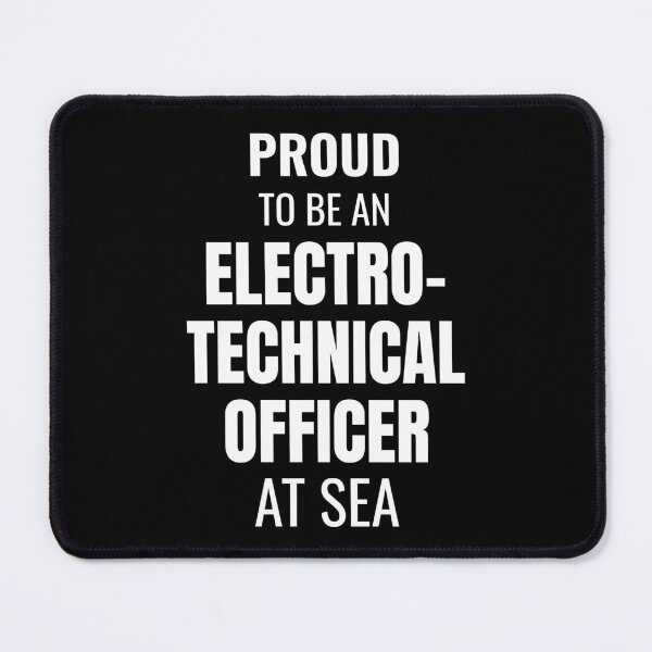 Item preview, Proud to be an Electro-Technical Officer at Sea (White) designed and sold by ShipCrewNation.