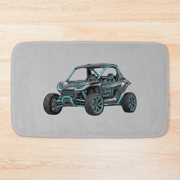Item preview, Segway Villain Tron Inspired Cyan Neon Futuristic UTV Graphic designed and sold by Motorline44.