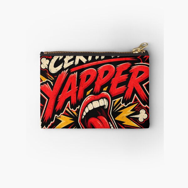 Item preview, Certified Yapper – Funny Talkative Humor designed and sold by Pandaburba.