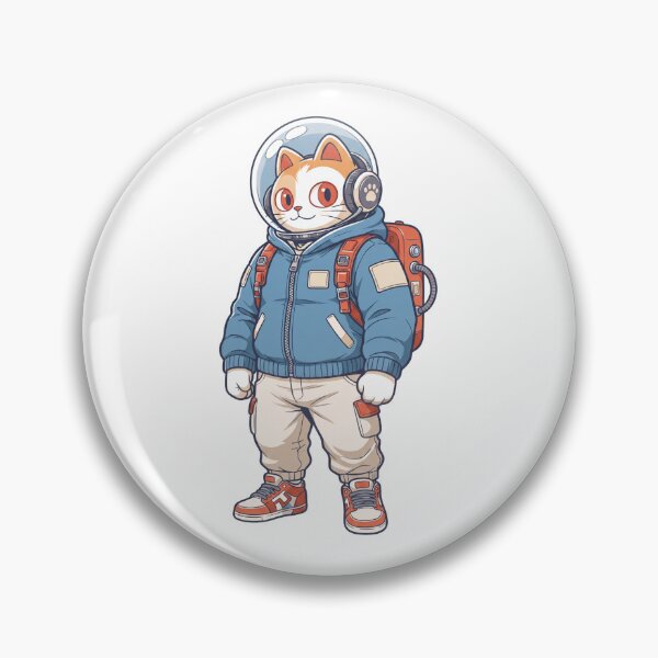 Item preview, Cool Cute Astronaut Cat in Space Suit | Lifestyle designed and sold by ferniesee.