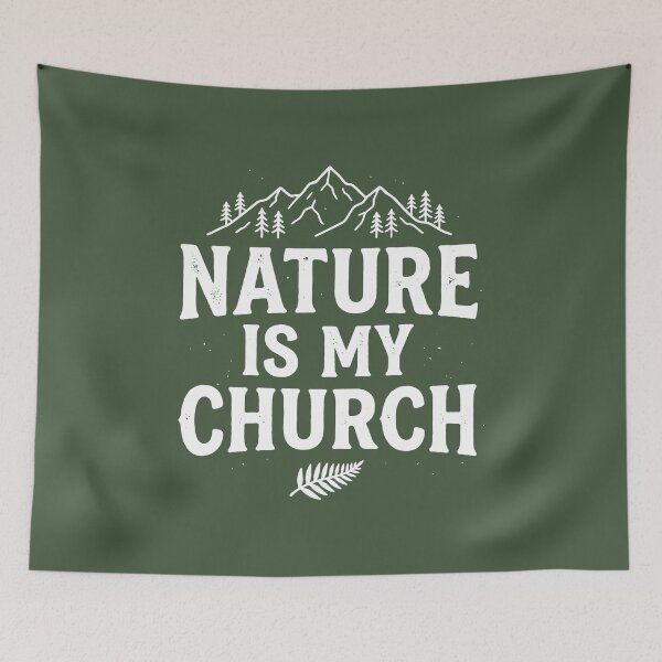 Item preview, Nature Is My Church designed and sold by PeachMelodyShop.
