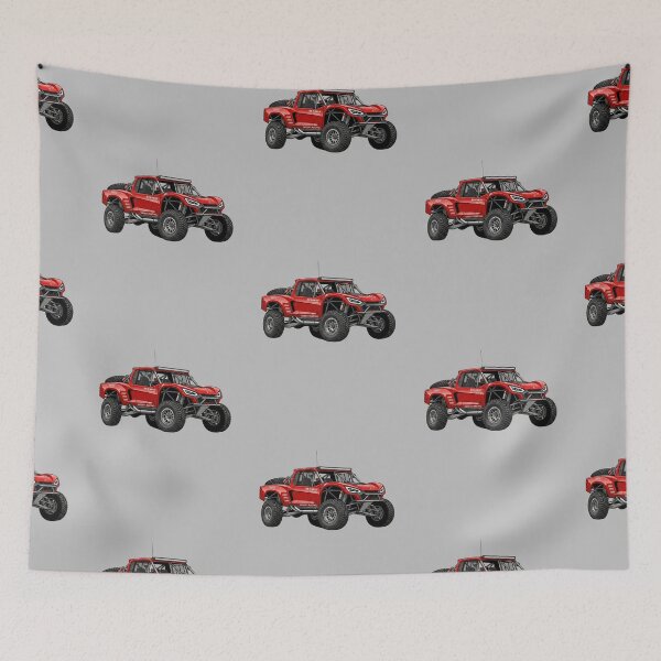Item preview, Segway Villain Trophy Truck Build Red Desert Racer Graphic designed and sold by Motorline44.