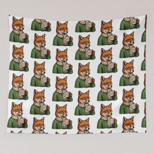 Item preview, Fox Teacher Coffee Repeat designed and sold by Roy & Tiffany.