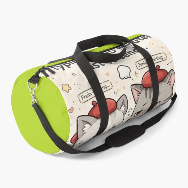 Item preview, Typing For 10 Minutes Just To Send K - Relatable Kawaii Cat Texting Meme designed and sold by MAISON SYLVIE.