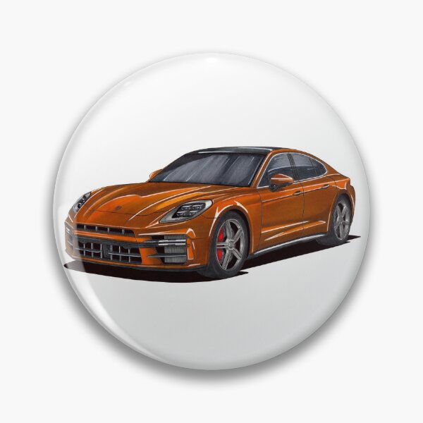 Item preview, Exclusive drawing futuristic sport car Panamera Turbo E-Hybrid with V8 engine designed and sold by Cars23.
