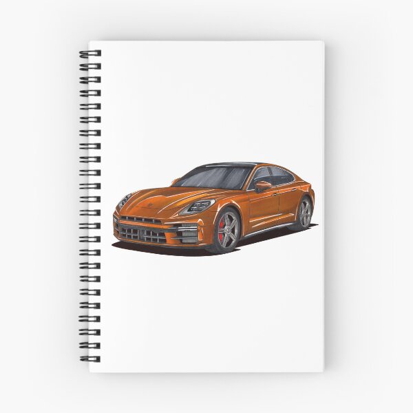 Item preview, Exclusive drawing futuristic sport car Panamera Turbo E-Hybrid with V8 engine designed and sold by Cars23.
