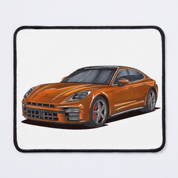 Item preview, Exclusive drawing futuristic sport car Panamera Turbo E-Hybrid with V8 engine designed and sold by Cars23.
