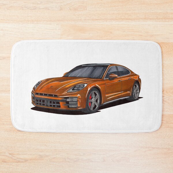 Item preview, Exclusive drawing futuristic sport car Panamera Turbo E-Hybrid with V8 engine designed and sold by Cars23.