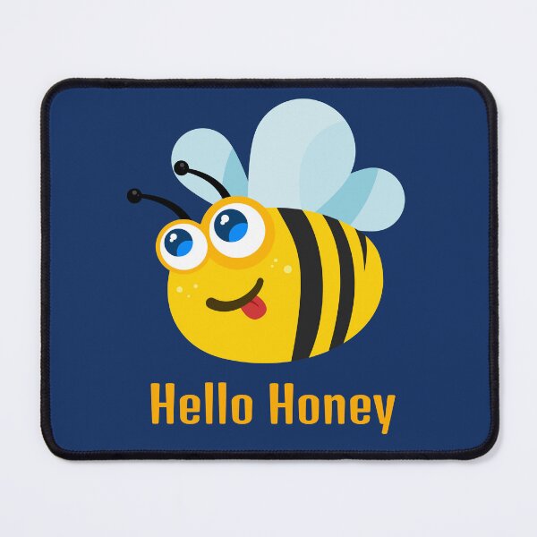 Item preview, Hello Honey Cute Cartoon Bumblebee Sweet Pun Design designed and sold by chaaval.