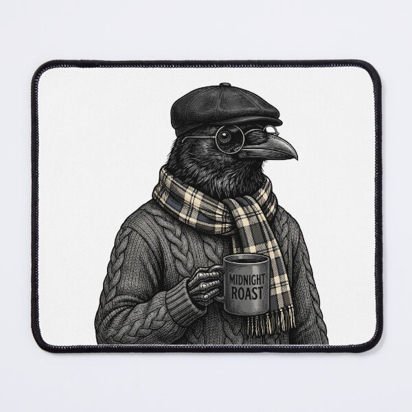 Item preview, Crow Midnight Roast Coffee designed and sold by Roy & Tiffany.
