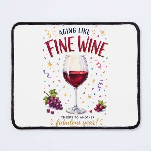 Item preview, Happy Birthday Party Aging like fine wine designed and sold by RobertMartinArt.