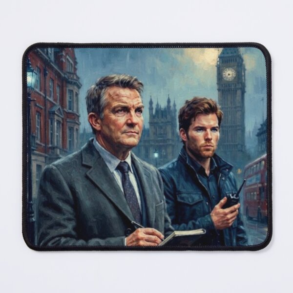 Item preview, Law & Order UK Police Drama Fine Art Tribute designed and sold by Art's Diner.