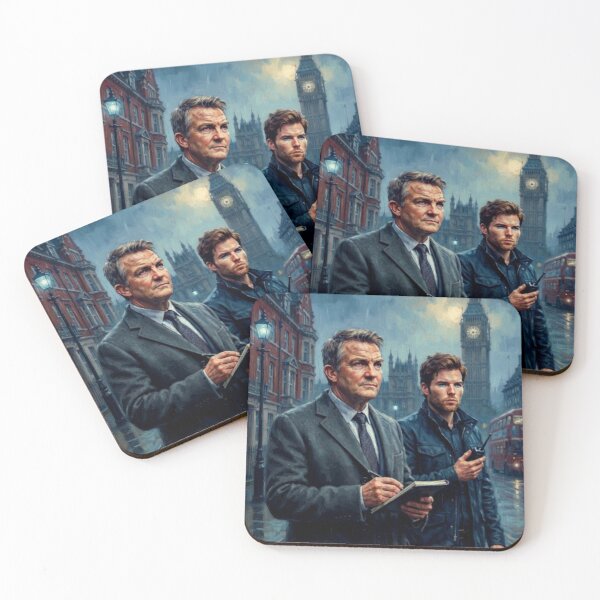 Item preview, Law & Order UK Police Drama Fine Art Tribute designed and sold by Art's Diner.