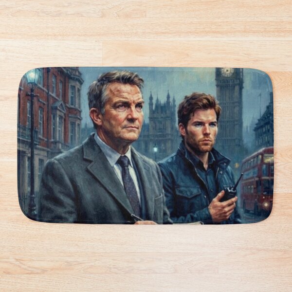 Item preview, Law & Order UK Police Drama Fine Art Tribute designed and sold by Art's Diner.
