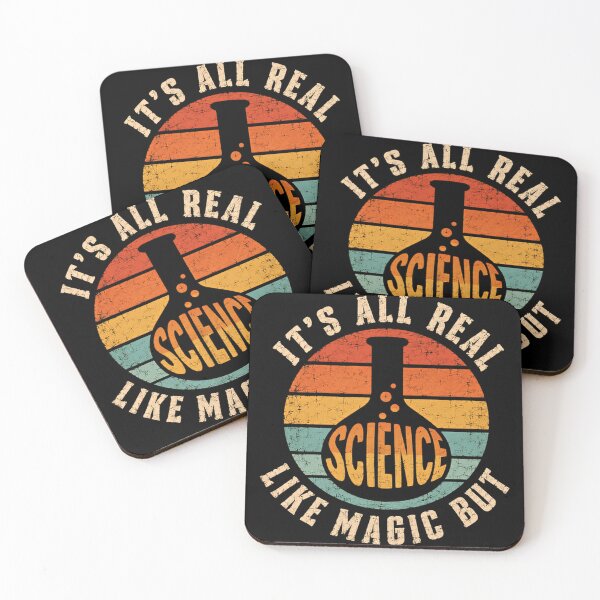 Item preview, It's All Real Science Like Magic But Scientist Chemistry Teacher Student Gift designed and sold by SkeletonsDanger.