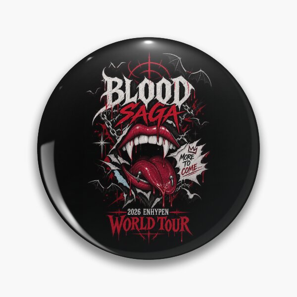 Item preview, Enhypen World Tour 2026, Blood Saga designed and sold by CirceRavens.