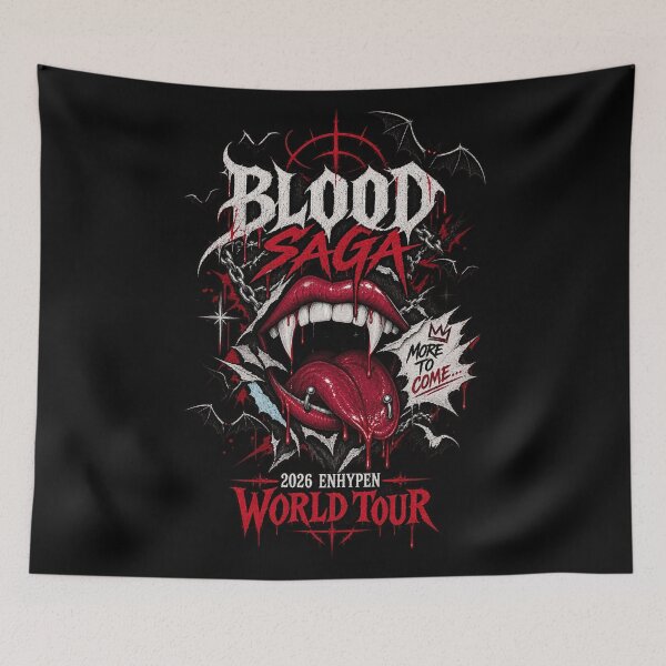 Item preview, Enhypen World Tour 2026, Blood Saga designed and sold by CirceRavens.