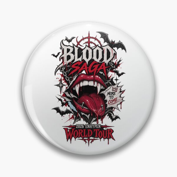 Item preview, Enhypen World Tour 2026, Blood Saga designed and sold by CirceRavens.