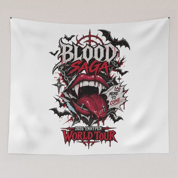 Item preview, Enhypen World Tour 2026, Blood Saga designed and sold by CirceRavens.
