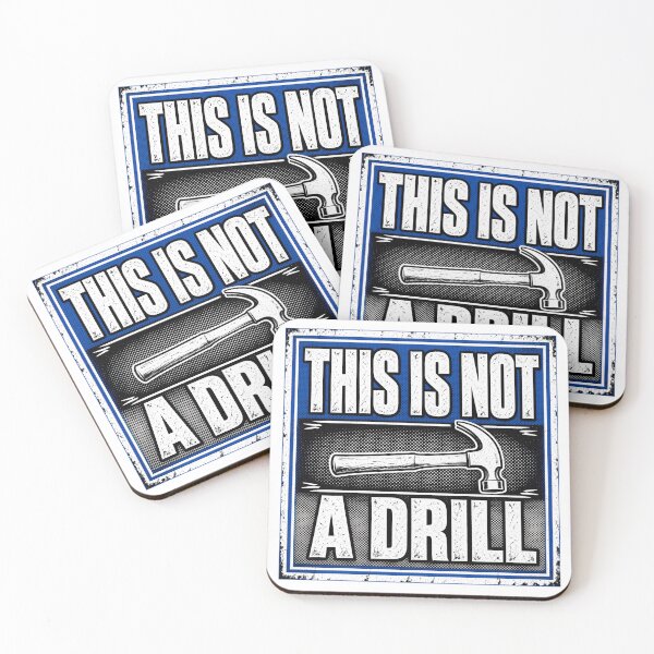 Item preview, This Is Not A Drill Hammer Visual Pun designed and sold by TshirtsOnline-.