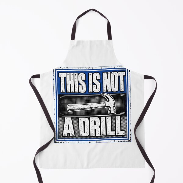 Item preview, This Is Not A Drill Hammer Visual Pun designed and sold by TshirtsOnline-.
