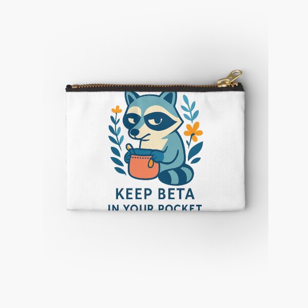 Item preview, Beta Raccoon Keep Beta in Your Pocket Climbing Shirt designed and sold by Ainbowz-Artwork.