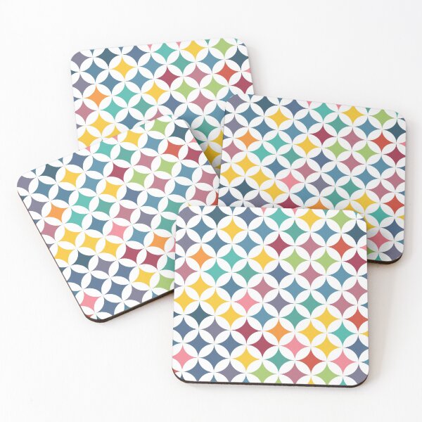 Item preview, Geometric Star Pattern - Parrot #290 designed and sold by Natural Collective.