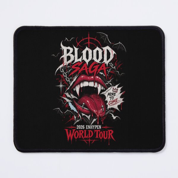 Item preview, (ON BACK) Enhypen World Tour 2026, Blood Saga designed and sold by CirceRavens.
