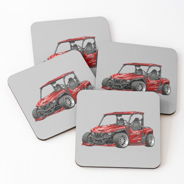 Item preview, Yamaha Wolverine X2 850 XT-R Red Custom Street UTV Graphic designed and sold by Motorline44.