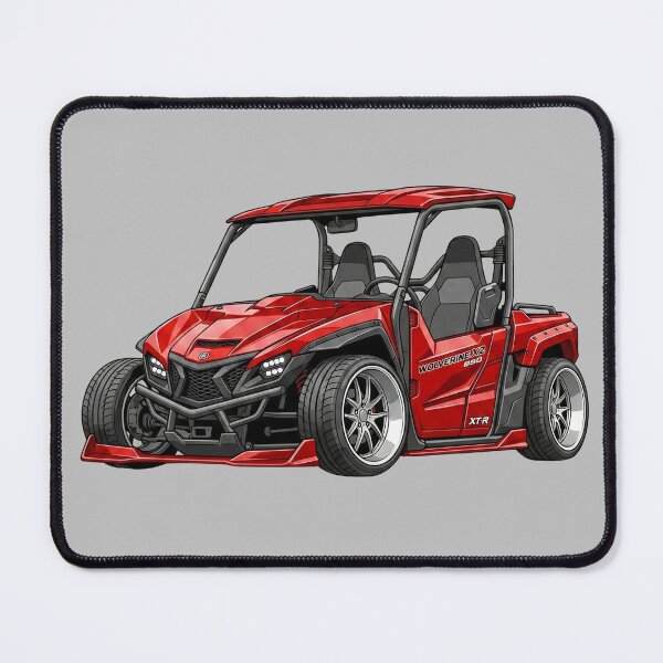 Item preview, Yamaha Wolverine X2 850 XT-R Red Custom Street UTV Graphic designed and sold by Motorline44.