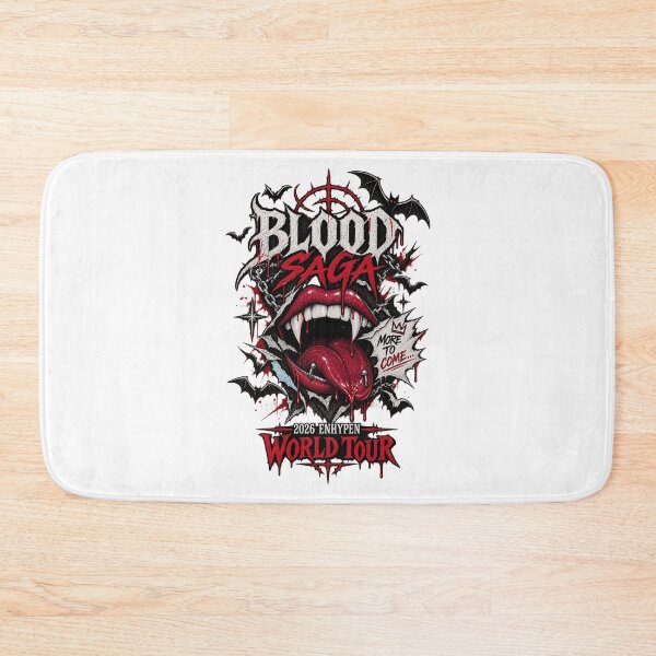 Item preview, (ON BACK) Enhypen World Tour 2026, Blood Saga designed and sold by CirceRavens.