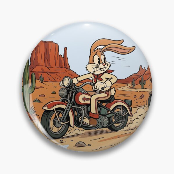 Item preview, Nervous Rabbit vs. Wild Wolf Riders - Desert Chase Mayhem designed and sold by MischiefFoundry.