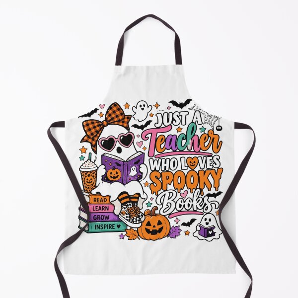 Item preview, Teacher Who Loves Spooky Books Halloween Reading designed and sold by Sunday.Supply.