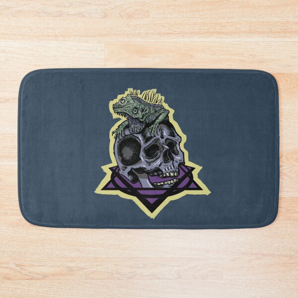 Item preview, Lizard Skull – Dark Reptile Gothic Art designed and sold by Half Mess.