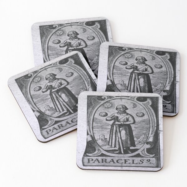 Item preview, Paracelsus Alchemist Vintage Engraving designed and sold by historicalpicss.