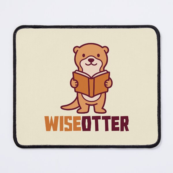 Item preview, Wise Otter - Bookworm Animal Reading Club designed and sold by luffy2374.