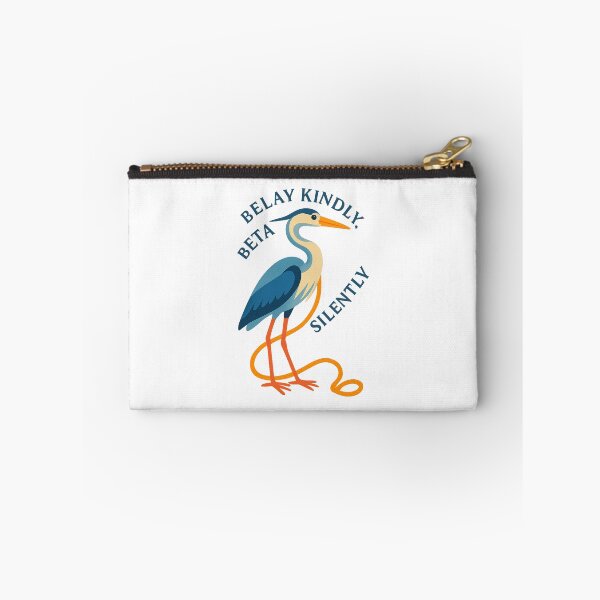 Item preview, Belay Heron Belay Kindly Beta Silently Climbing Shirt designed and sold by Ainbowz-Artwork.