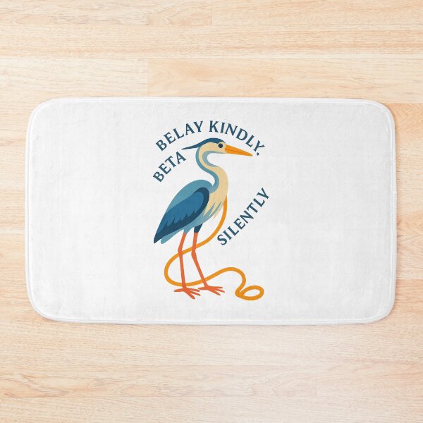 Item preview, Belay Heron Belay Kindly Beta Silently Climbing Shirt designed and sold by Ainbowz-Artwork.