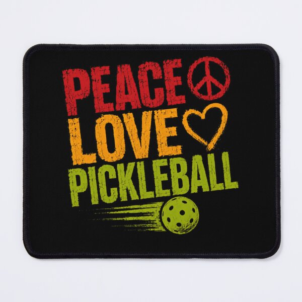Item preview, Peace Love Pickleball Player Gift designed and sold by SkeletonsDanger.