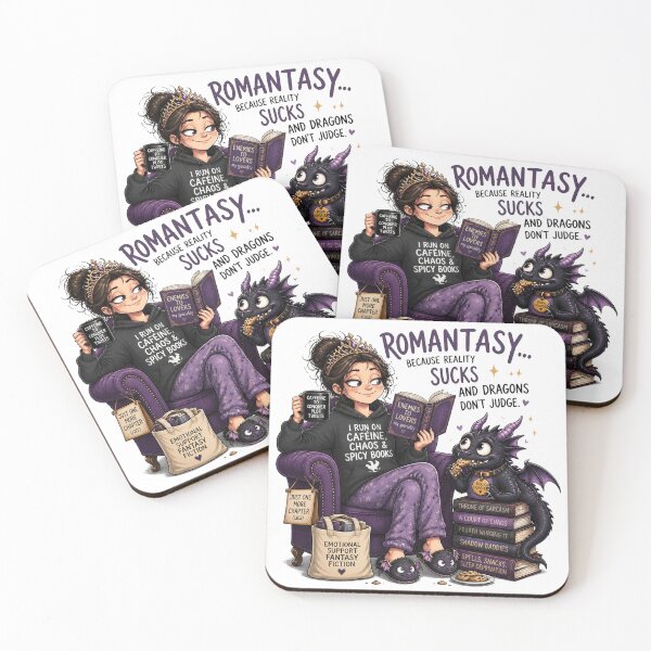 Item preview, Romantasy book lover designed and sold by Talpha.