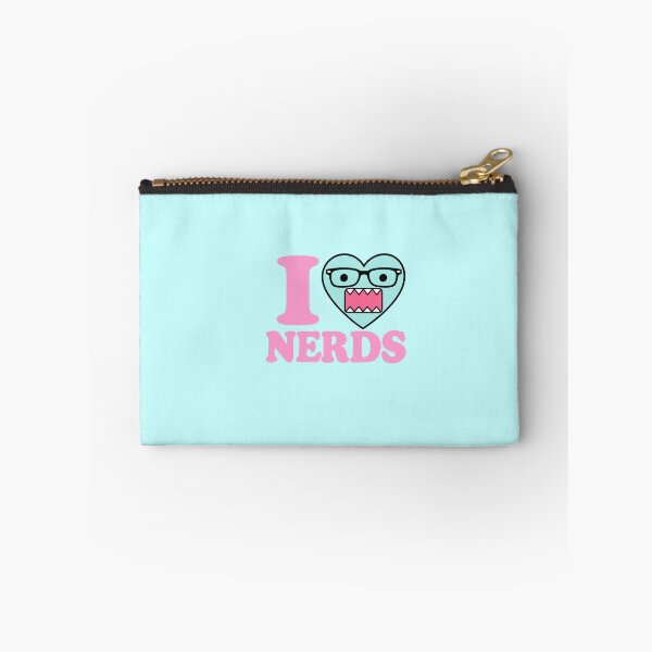 Item preview, Domo "I Heart Nerds" Pink Teal  designed and sold by cinlali.