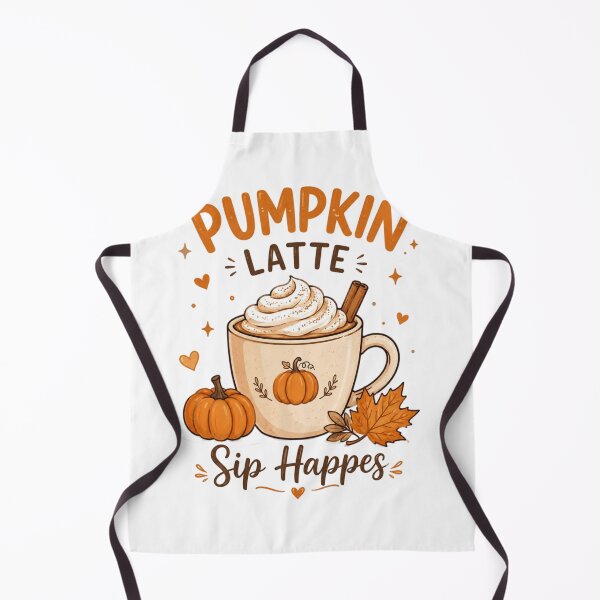 Item preview, Pumpkin Latte Sip Happes – Cozy Fall Coffee Autumn Pumpkin Spice Design designed and sold by Sanika arts .