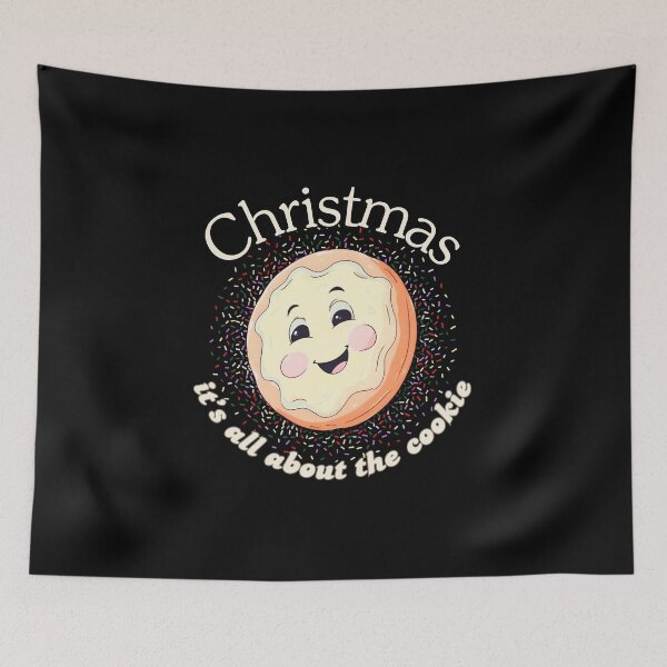 Item preview, Christmas Cookie – Funny Retro Holiday Baking Family Tradition It’s All About the Cookie designed and sold by SunandShade.