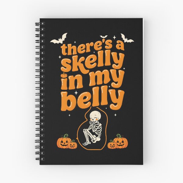 Item preview, There's a Skelly in My Belly Spooky Pregnancy Announcement designed and sold by Redgiant87x.