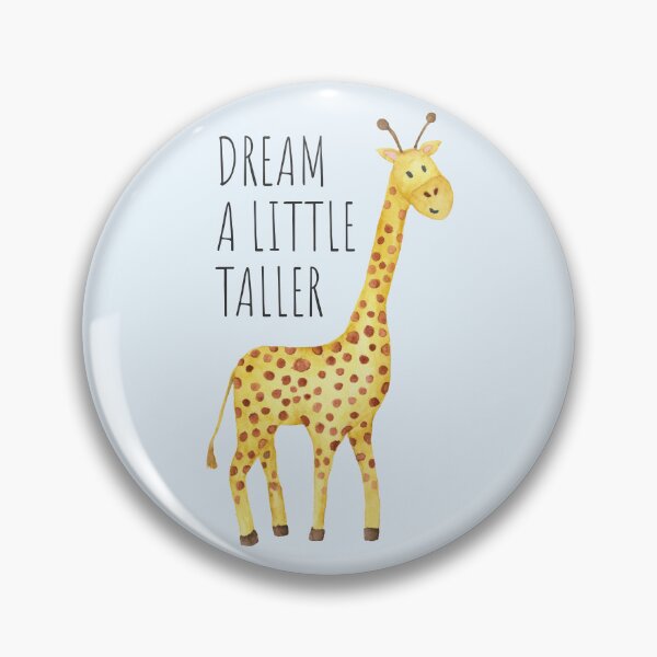 Item preview, Dream A Little Taller Giraffe Watercolor Print designed and sold by Katherine Ann.