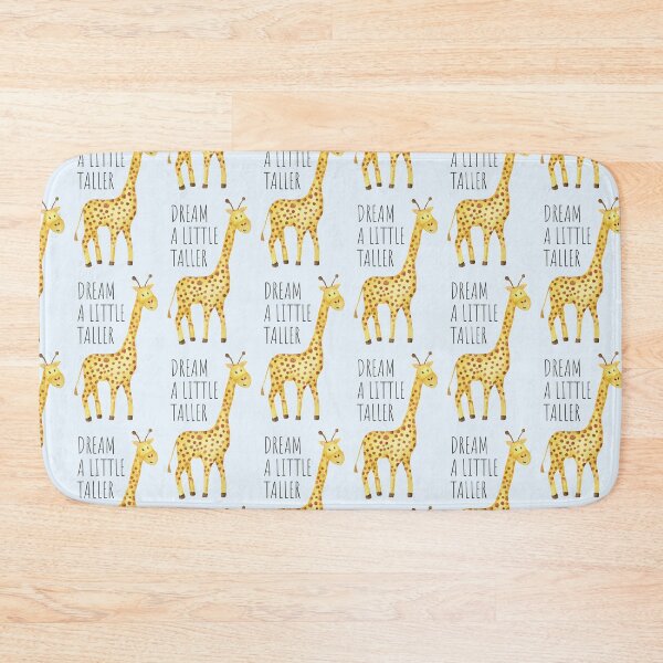 Item preview, Dream A Little Taller Giraffe Watercolor Print designed and sold by Katherine Ann.
