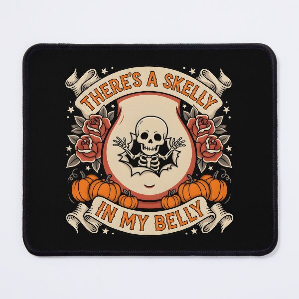 Item preview, There's a Skelly in My Belly Halloween Pregnancy Announcement designed and sold by Redgiant87x.