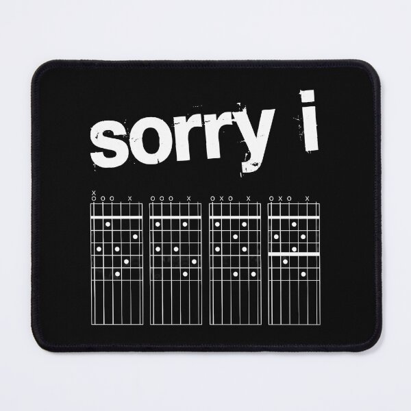 Item preview, Sorry I DGAF Guitar Shirt Funny Guitarist Humor designed and sold by Redgiant87x.